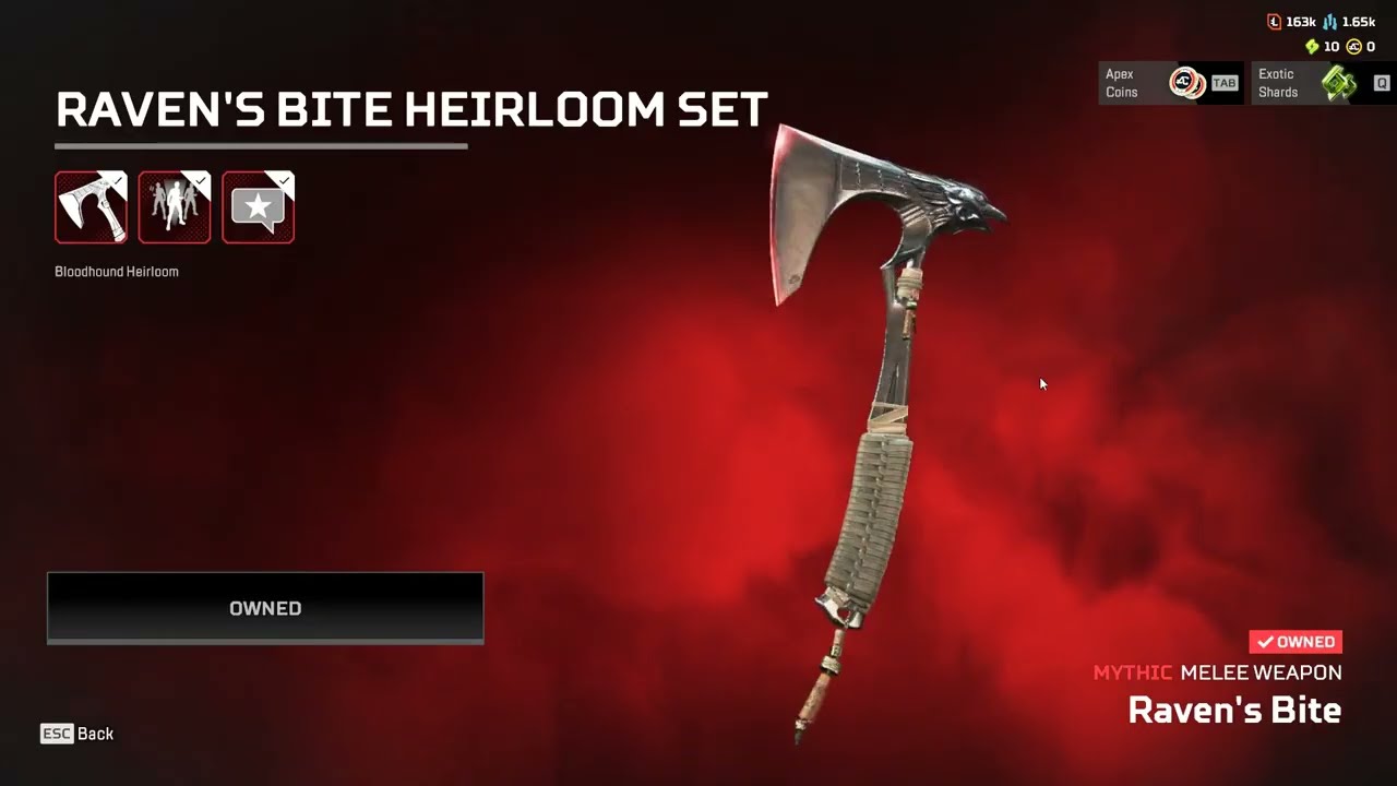 (Sold)802 Level Bloodhound Heirloom 219 Legendary Master+Diamond Badges 8211 Lifetime Kills+Traker