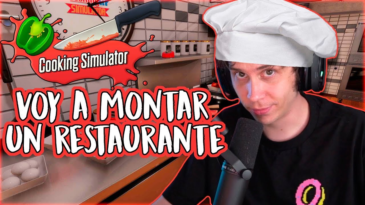RUBIUS COOKING SIMULATOR || COCINANDO MODO MASTER || Directo twitch
