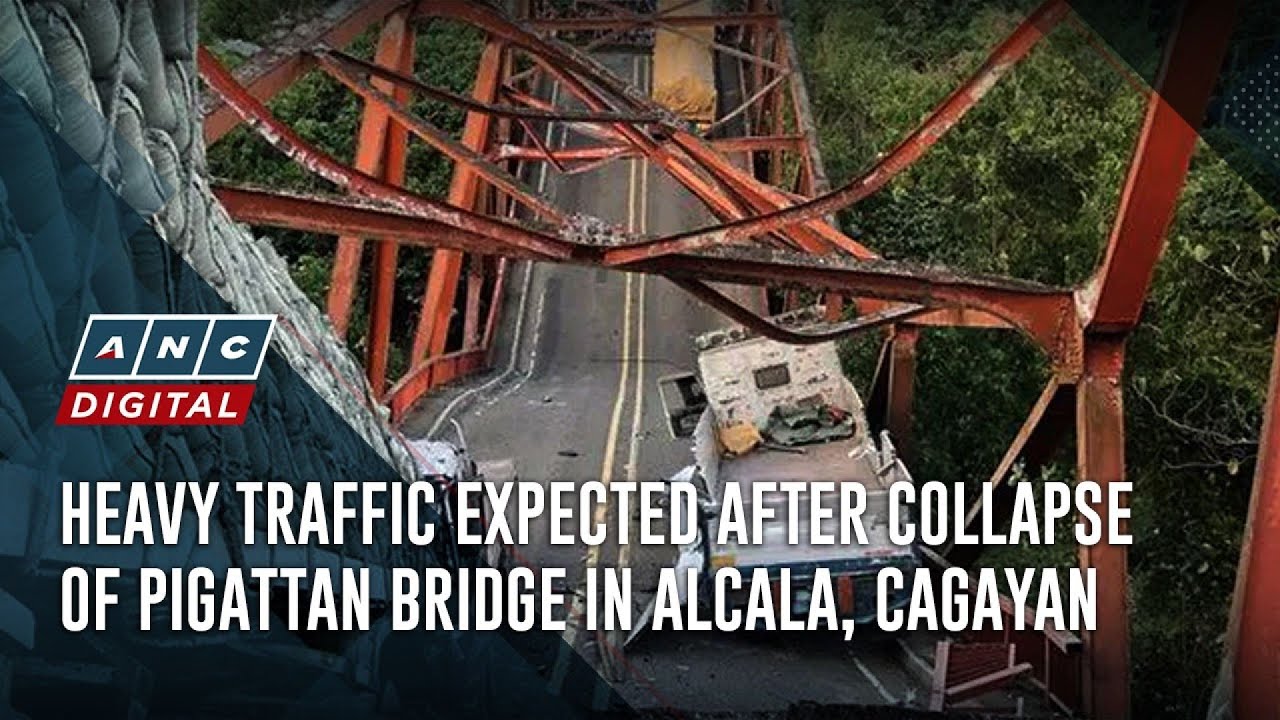 Heavy traffic expected after collapse of Pigattan Bridge in Alcala, Cagayan | The World Tonight
