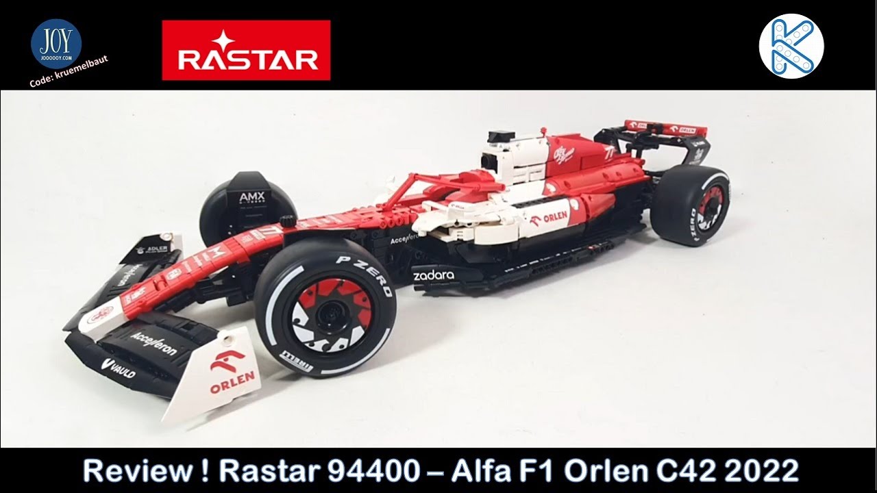 Auch bei Rastar ist nicht alles perfekt. Review! Rastar 94400 F1 Alfa Romeo Team Orlen 2022 C42