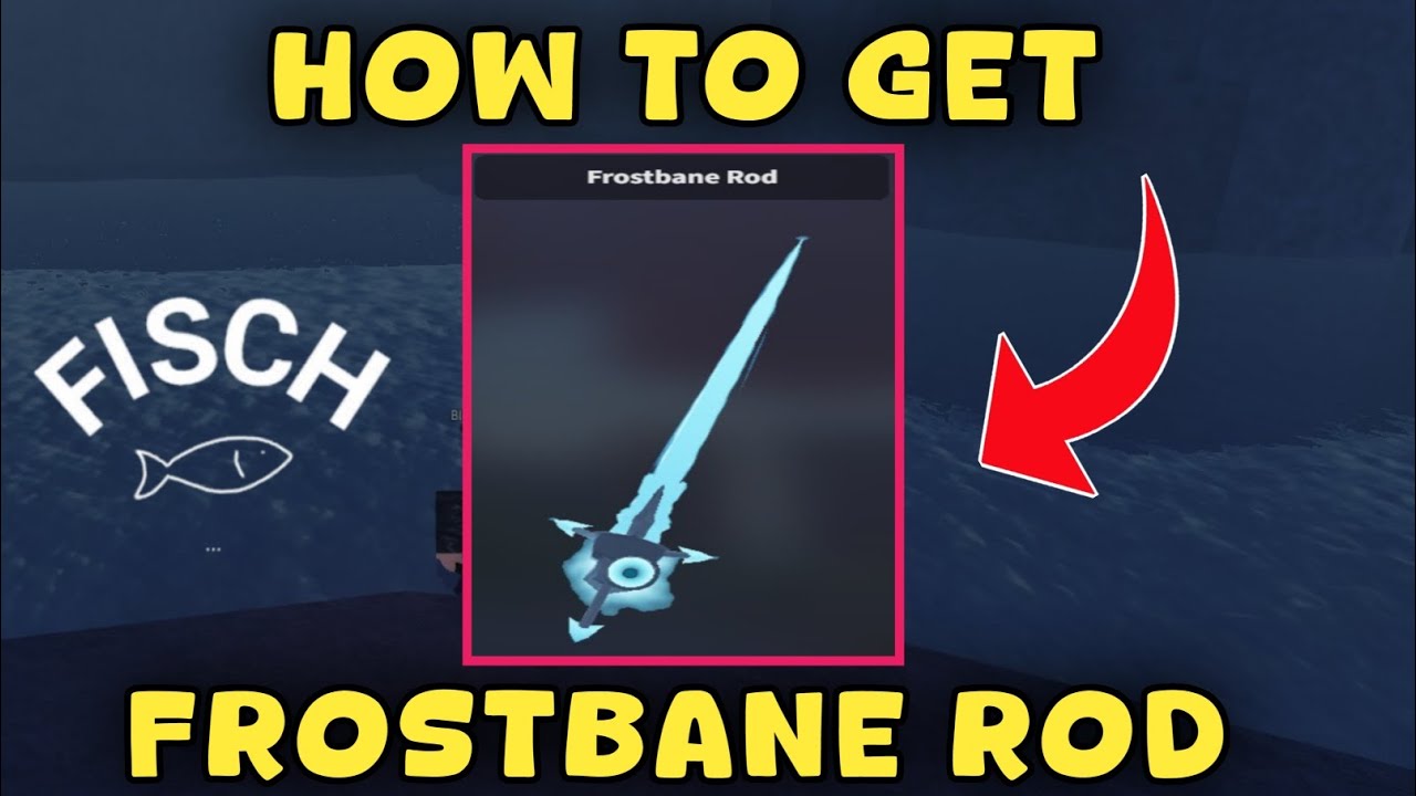 Как получить Frostbane Rod в игре Fisch | Roblox