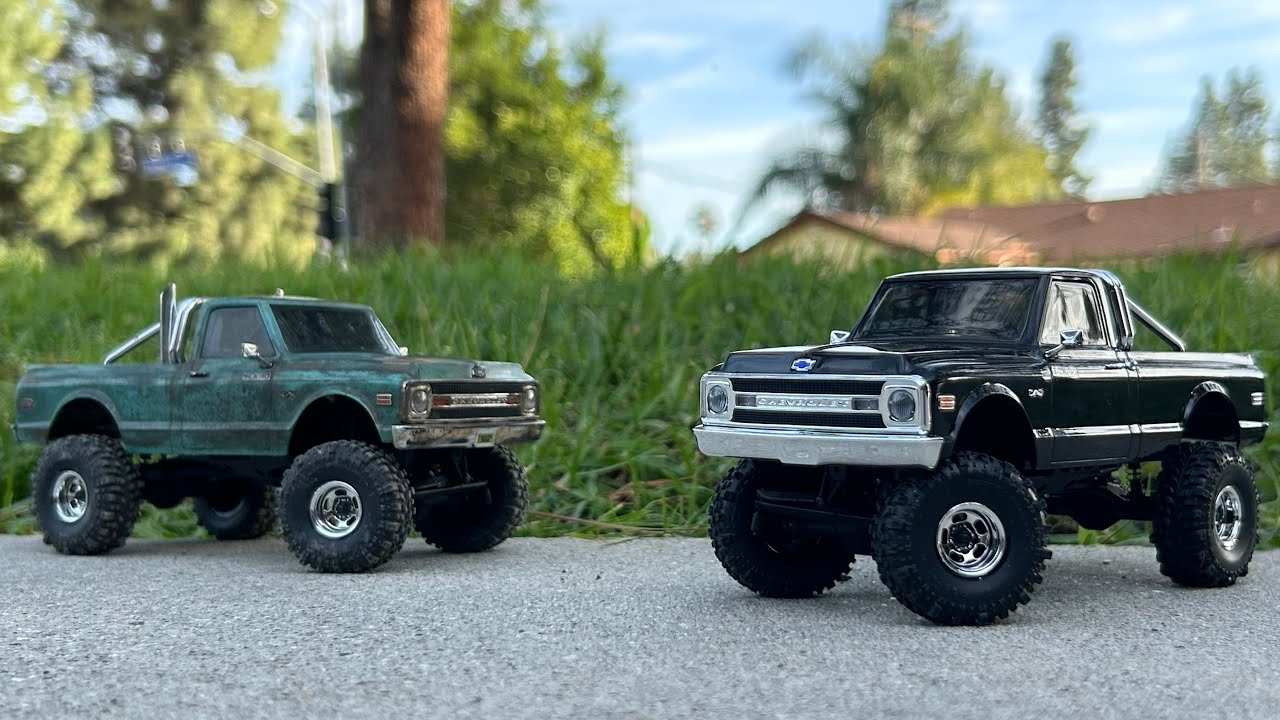 2026.02.14 - Axial SCX30 (Chevy K10).  The Beater and the Shelf Queen