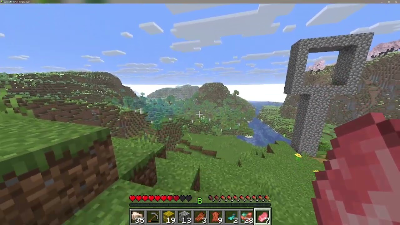 weird minecraft rendering bug