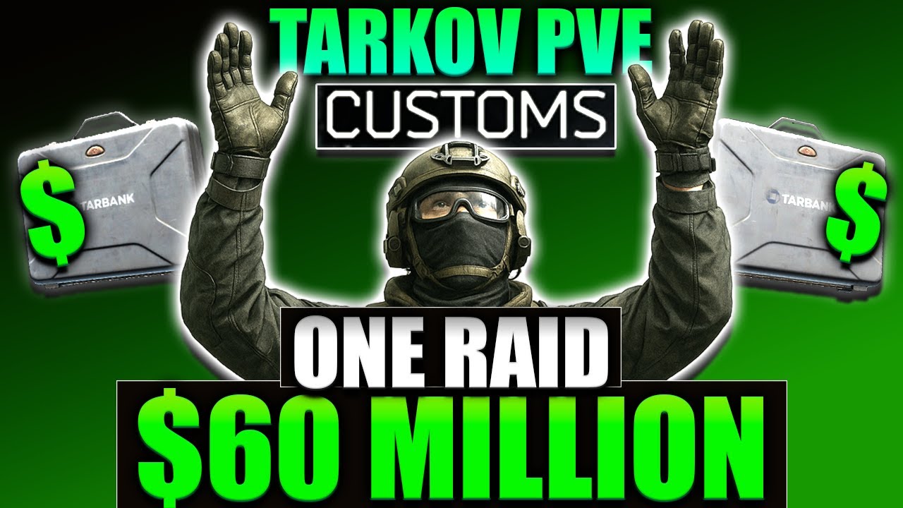 Как я заработал 60 миллионов долларов за один рейд! Escape From Tarkov PVE