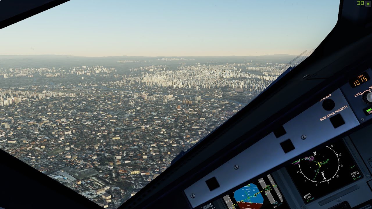 SBGR LANDING - FSLABS A320