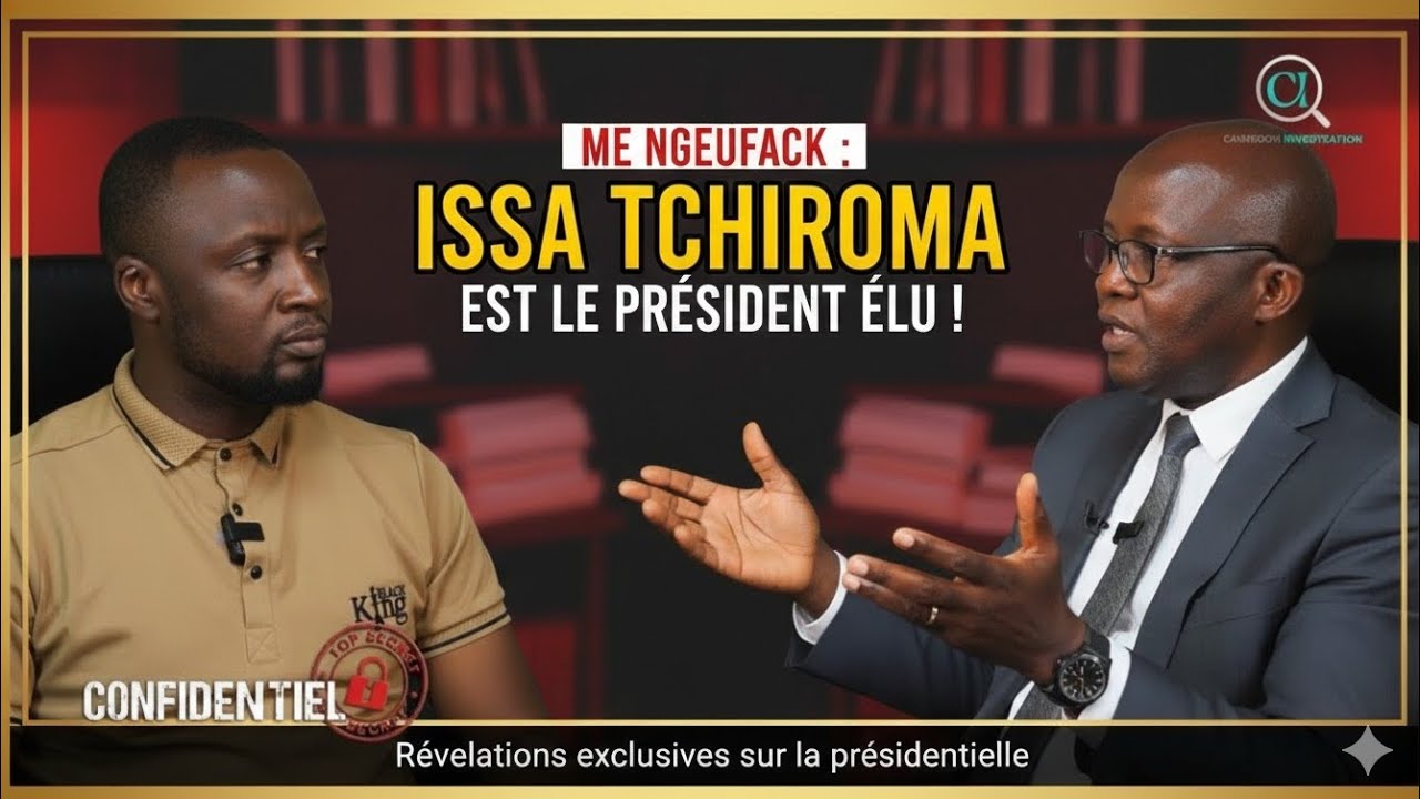 Exclusif : Tchiroma Bakari est le président élu du Cameroun – Me Augustin Ngeufack
