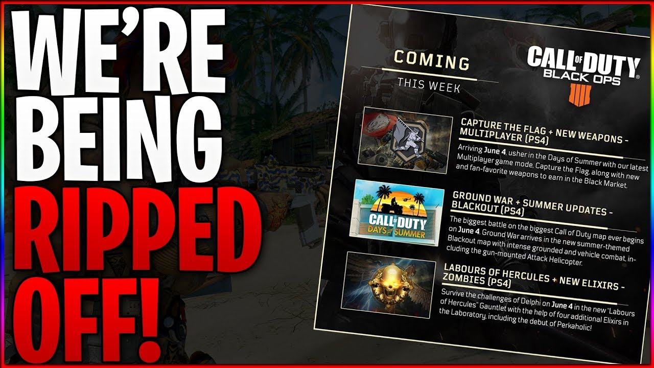 YOU'RE Being RIPPED OFF - BO4's 