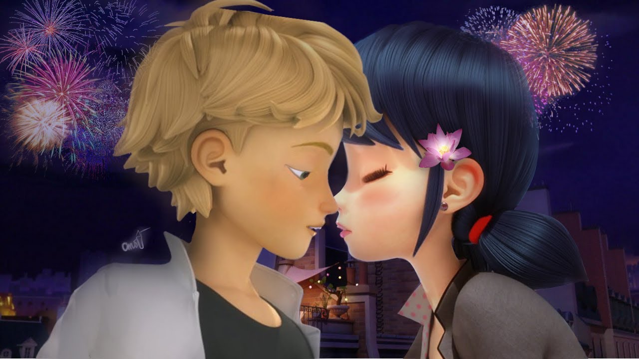 Miraculous Ladybug Speededit: First Kiss (Adrienette)