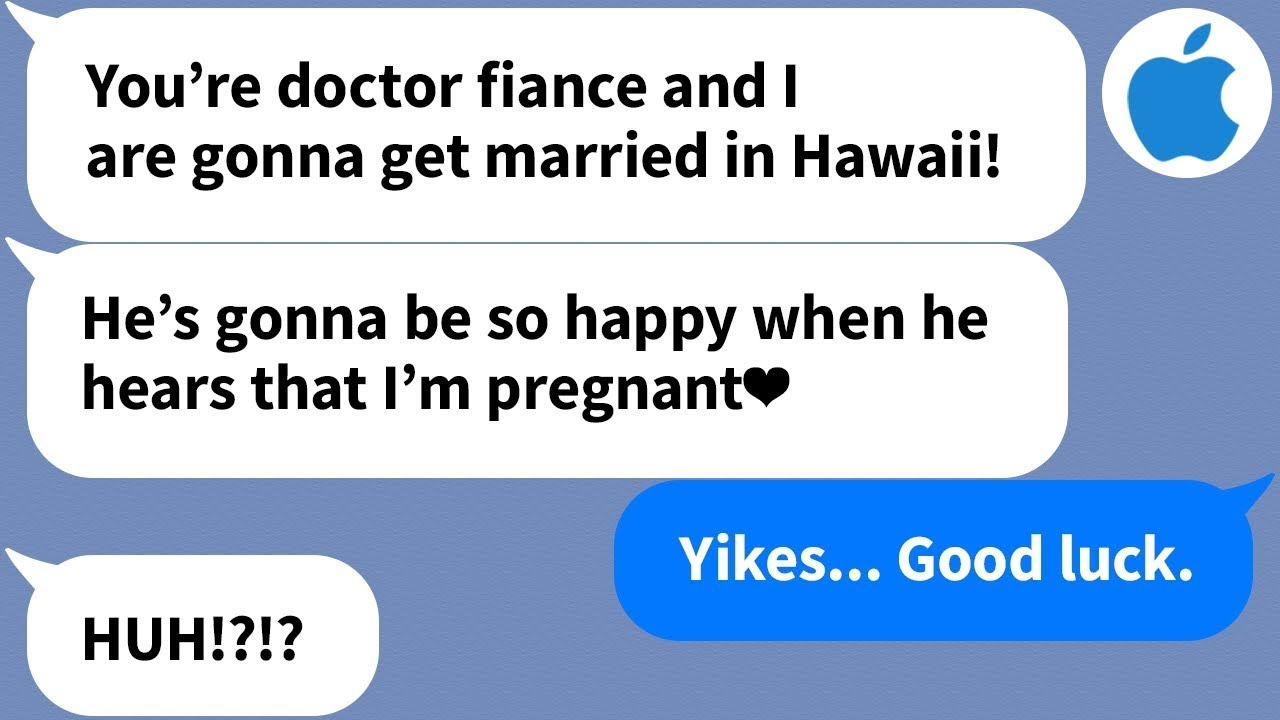 【Apple】My sister gets pregnant with my fiance's child and says she's getting married to him, but...