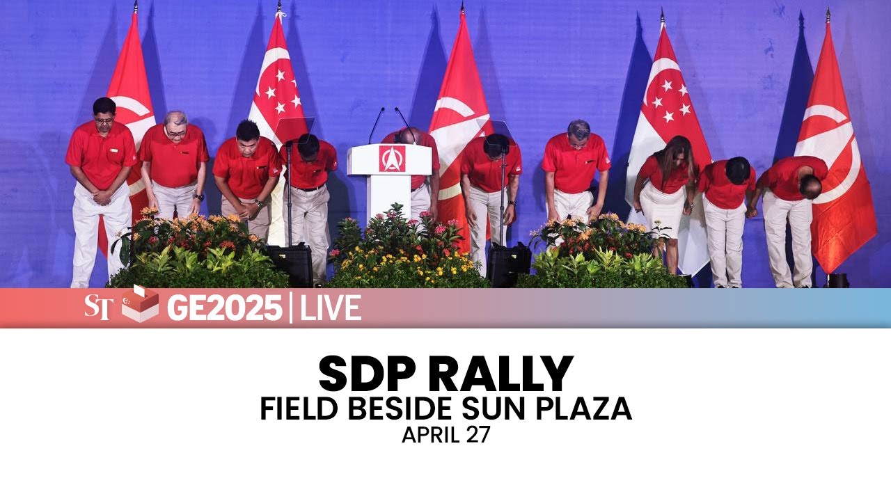 [LIVE] SDP rally at field beside Sun Plaza | Sembawang GRC | April 27 | GE2025