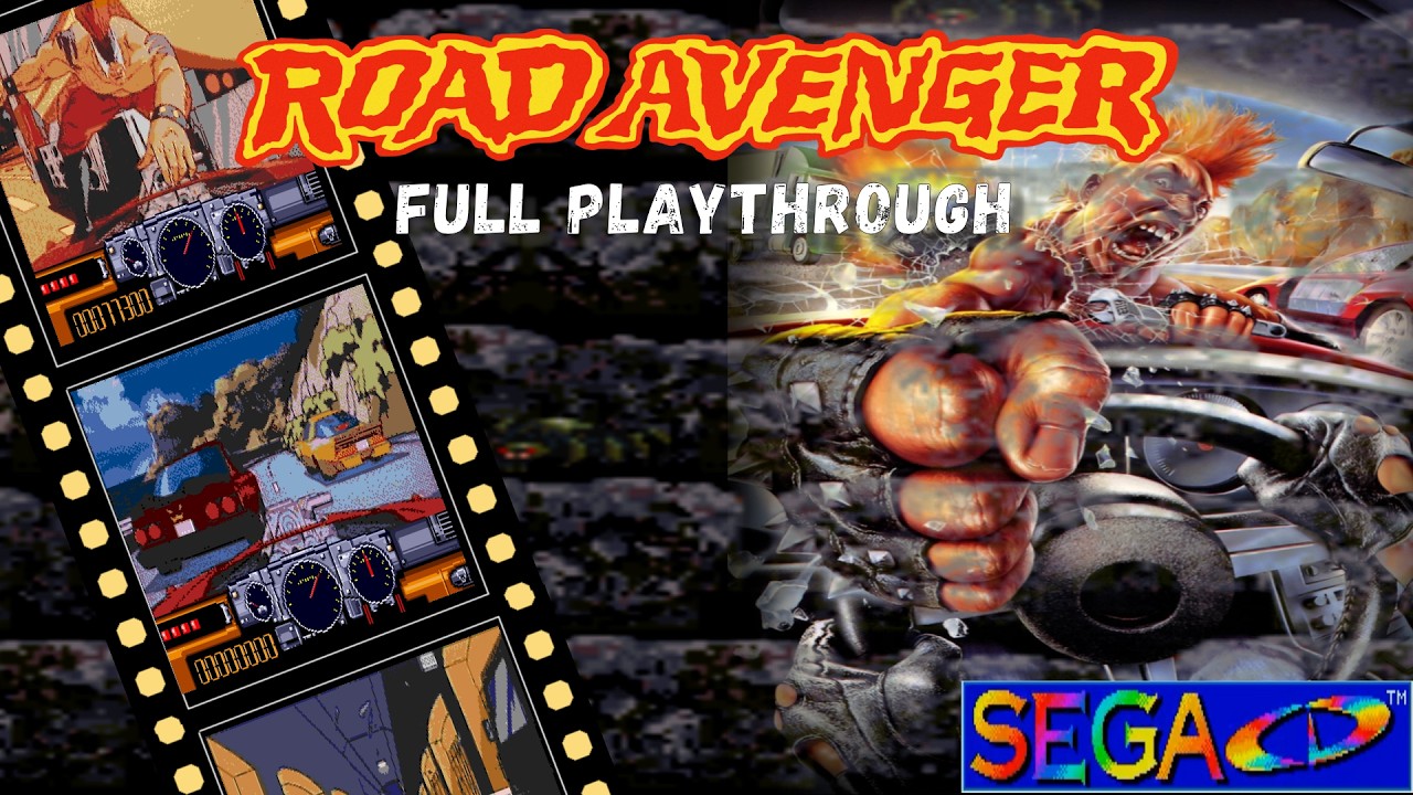 Road Avenger (Sega CD) - Full Playthrough (No Commentary)
