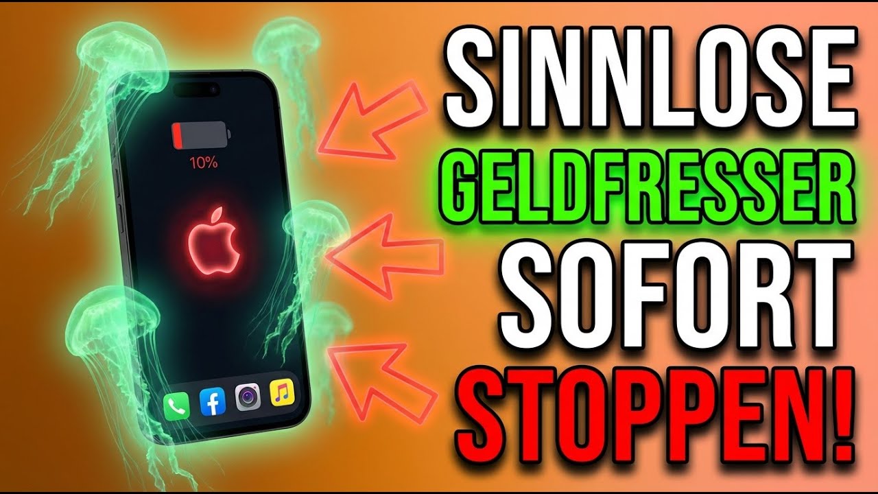 SOFORT ausschalten: Diese iPhone Einstellung frisst dein Datenvolumen & Akku! ⚠️🚨