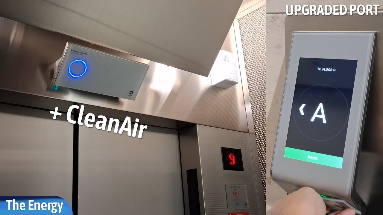 Schindler PORT Elevators with CleanAir - The Energy Building, Jakarta (Low Zone)
