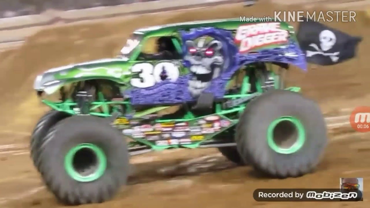 Monster jam grave digger tribute