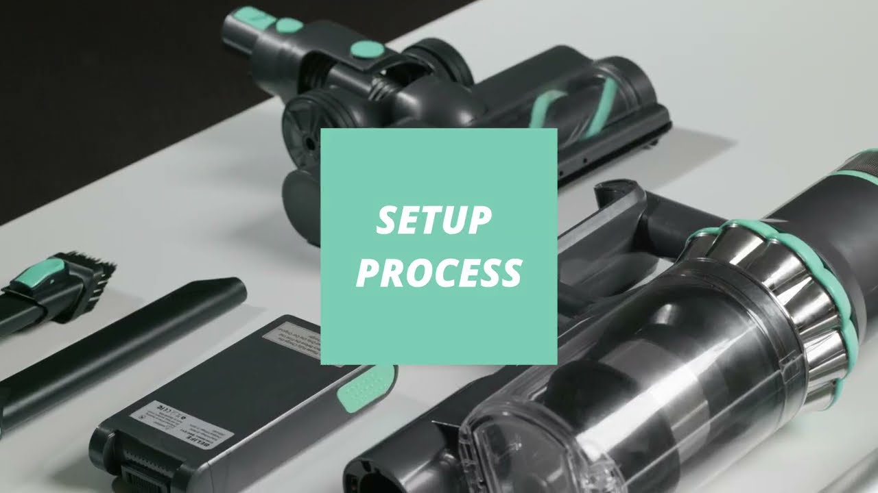 BELIFE BVC-V11 Cordless Vacuum Cleaner Setup