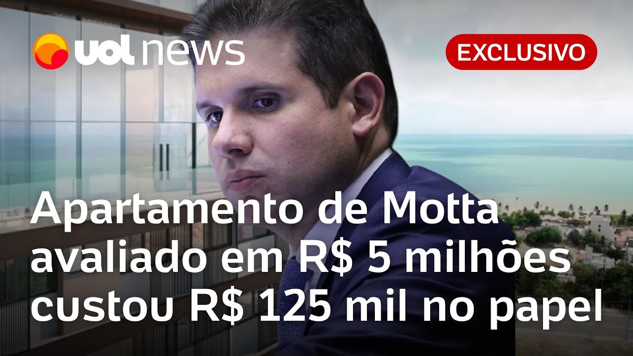 Apartamento de Hugo Motta avaliado em R$ 5 milhões custou R$ 125 mil no papel | Natália Portinari