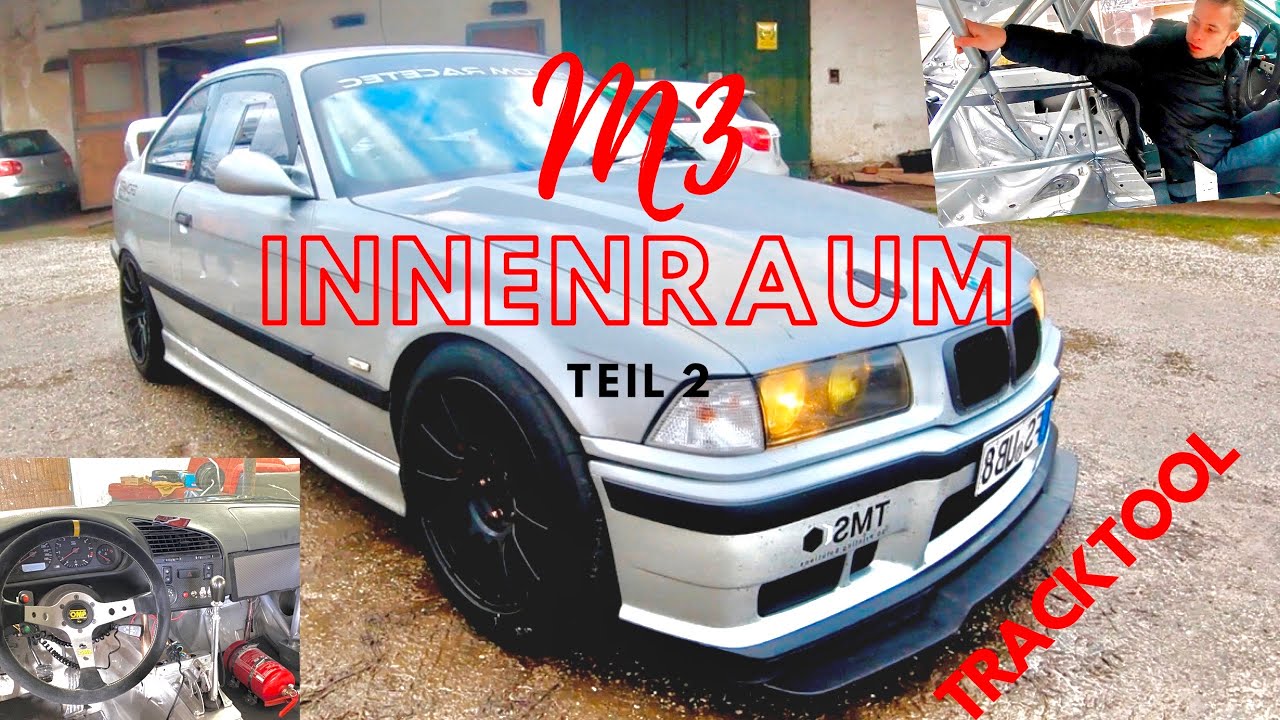 M3 Tracktool Walkaround Innenraum w/ CAE Shifter Recaro etc. E36 Ringtool build Teil 2