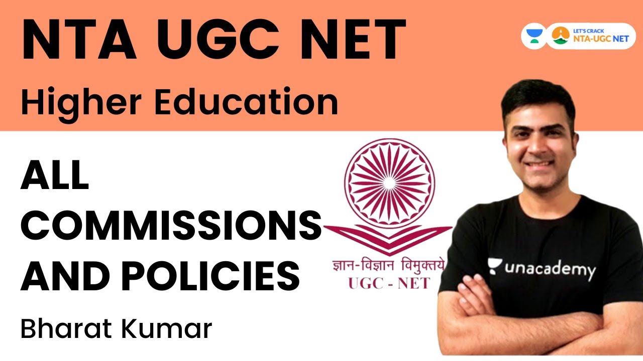 All Commissions and Policies in Higher Education | NTA UGC NET | Bharat Kumar