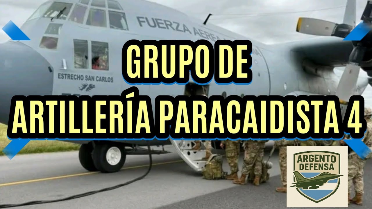GRUPO DE ARTILLERÍA PARACAIDISTA 4!!🇦🇷