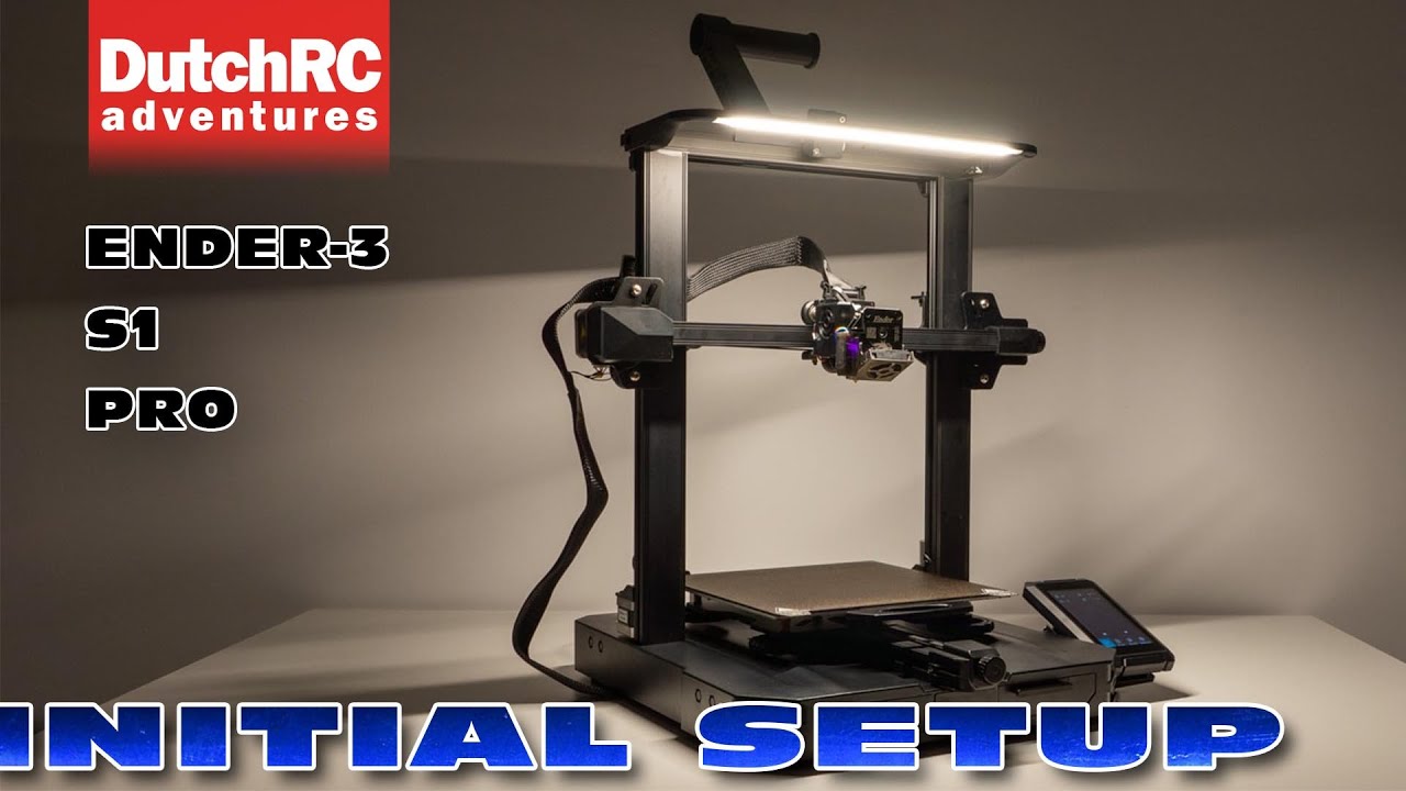 Creality Ender-3 S1 Pro - Getting it PRINT READY