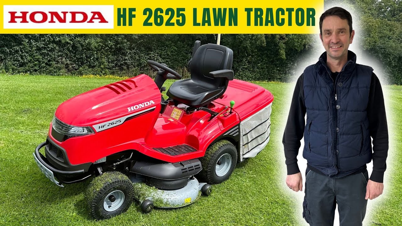 WATCH THIS before you buy your next ride on! Honda HF 2625 dual collecting mulching ride on mower