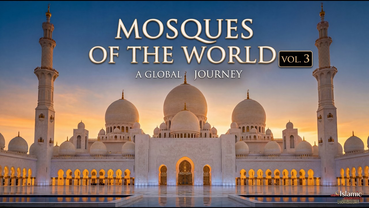 Mosques of the World Vol. 3 | 4K Islamic Architecture Ambient Video for TV Art Mode & Frame TV
