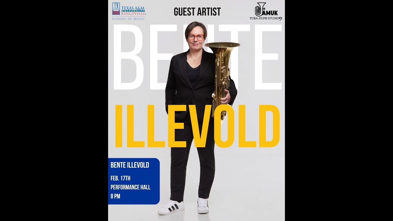 Bente Illevold, Euphonium - Guest Artist Recital