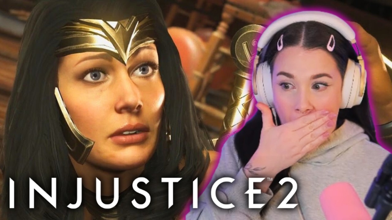 Самый страшный страх Дианы... | Реакция на игру INJUSTICE 2 | Часть 6