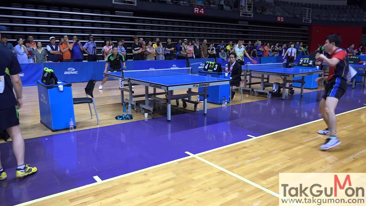 제2회 고양시장기 전국 open 탁구대회 : 박준호(선) vs 오환균(선)