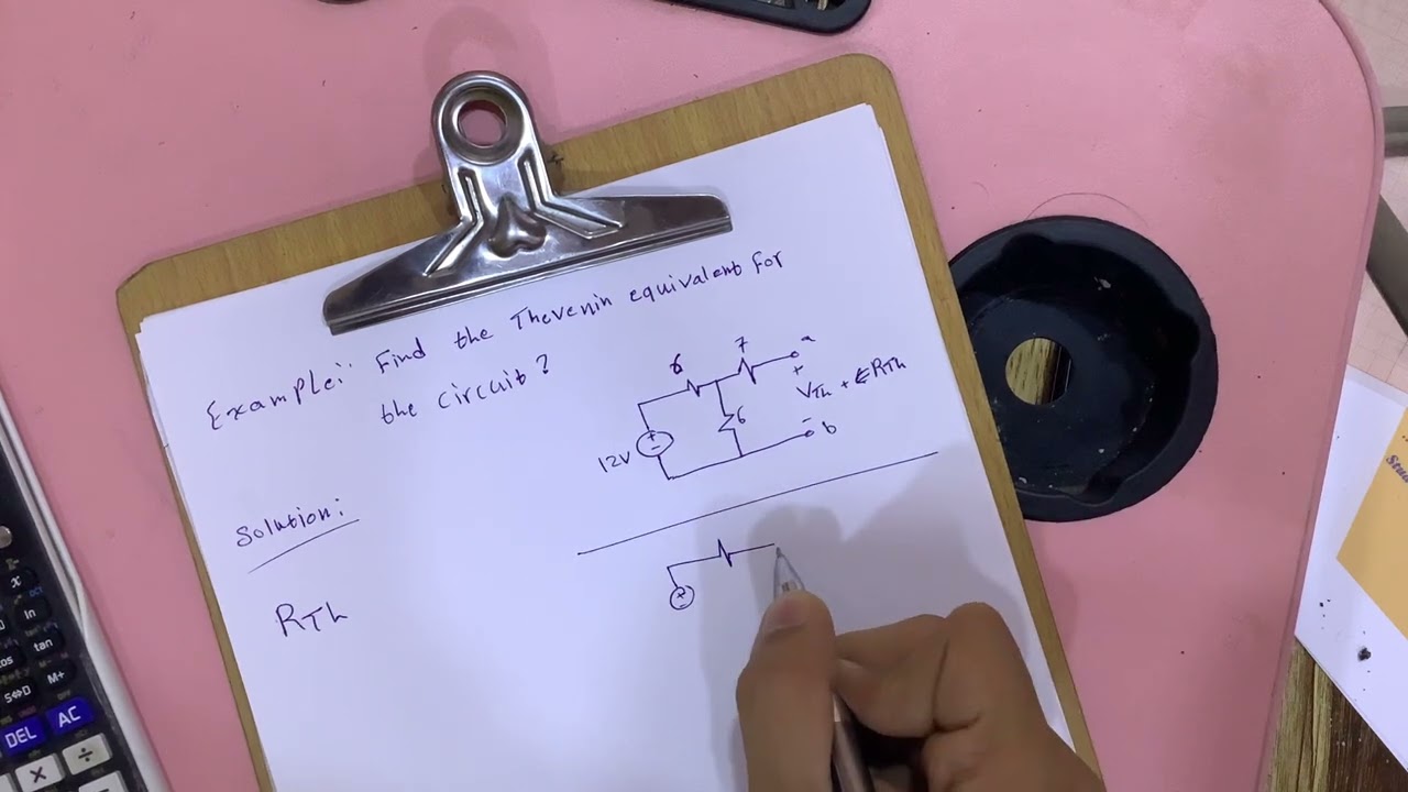 Thevenin equivalent circuit / جميع طرق حل ثفنن اكوفلنت سيركت