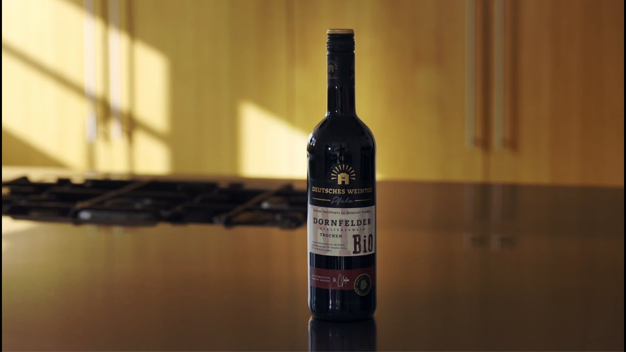 Verkostung Rotwein Dornfelder Bio, Deutsches Weintor