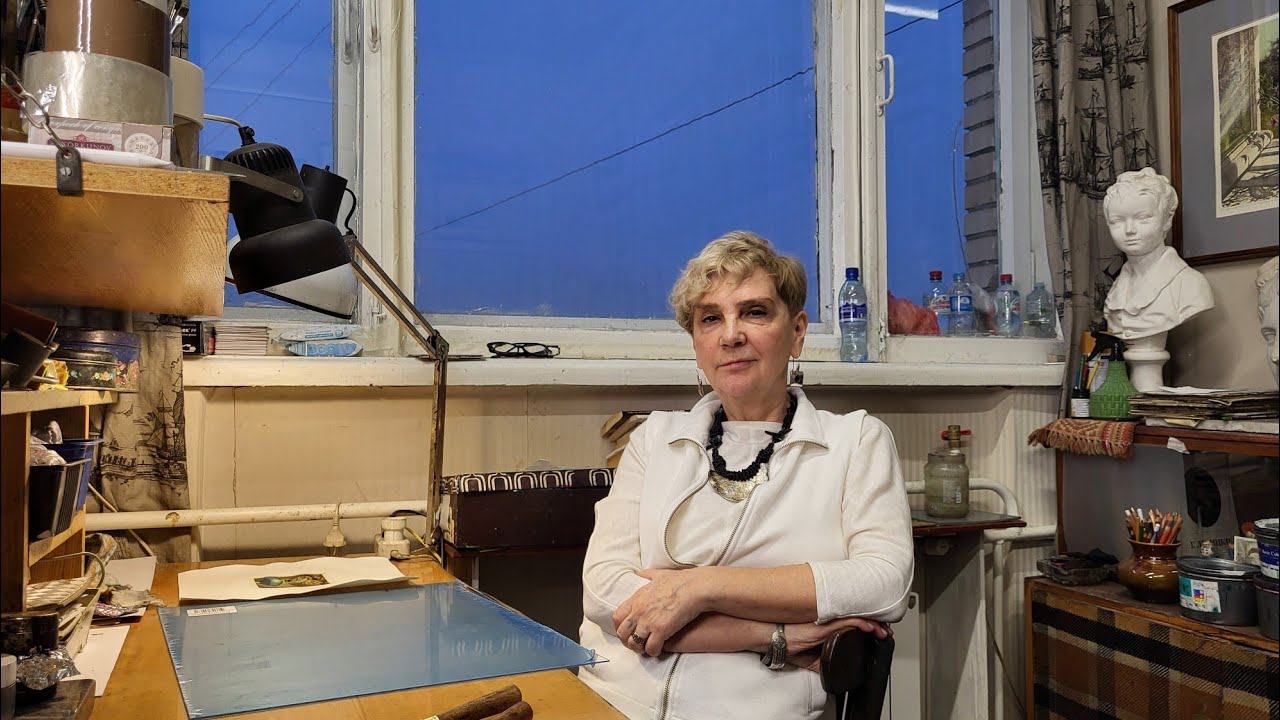 №24 «Графики Москвы». Искусство цветного офорта Ольги Тучиной. Как это сделать