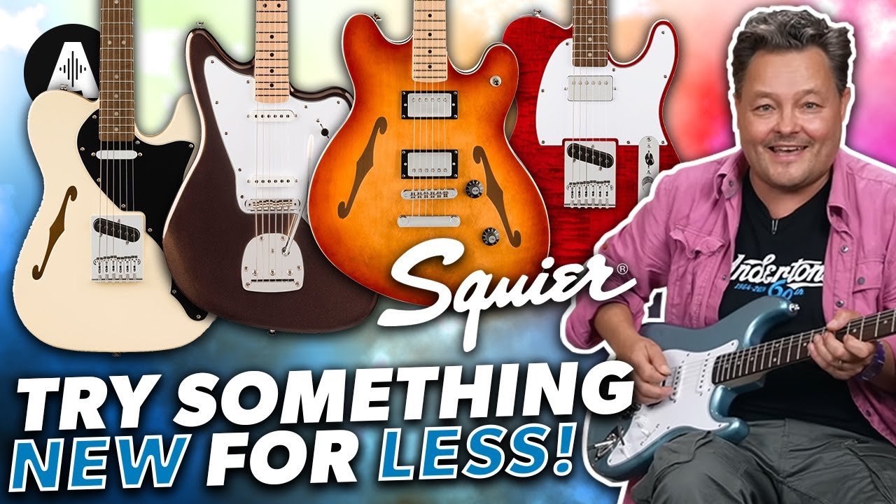New Squier Affinity Guitars - Try Something New for Less!