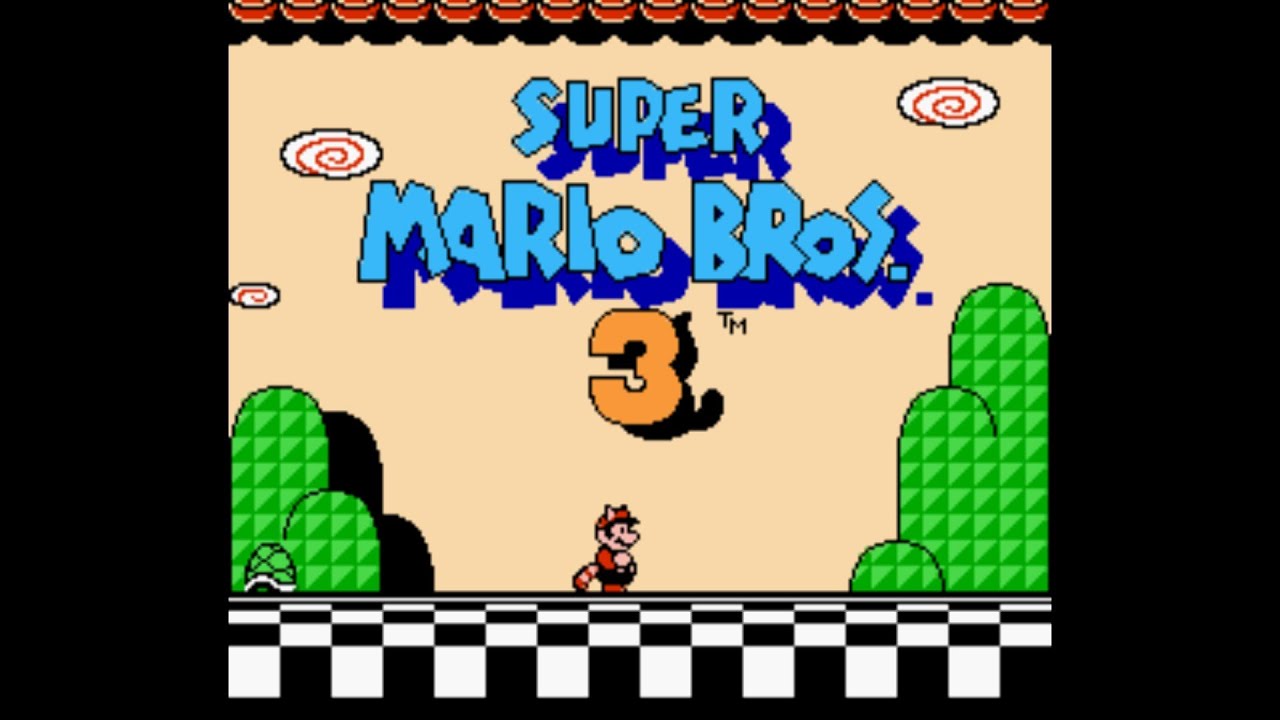 Super Mario Bros. 3 [NES] Playthrough #01, World 1: Grass Land