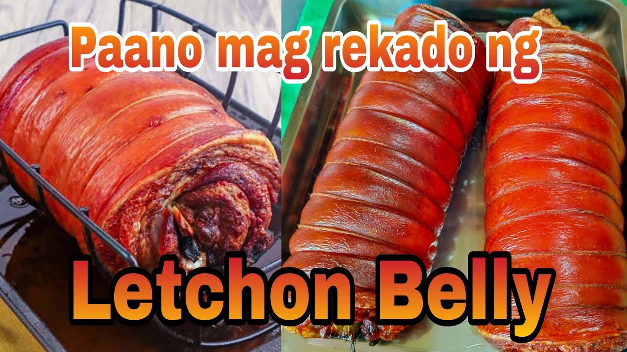 Paano mag rekado ng Letchon Belly FULL RECIPES