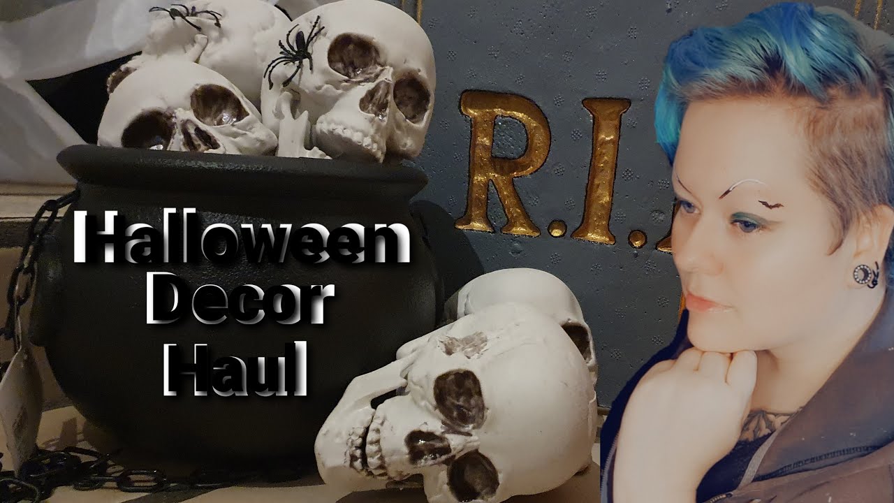 Halloween decor haul