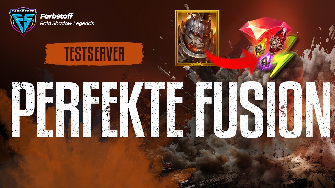 Perfekte Fusion f&uuml;r 99% von euch - Freut euch &uuml;ber Ressourcen - Raid: Shadow Legends [TestServer]