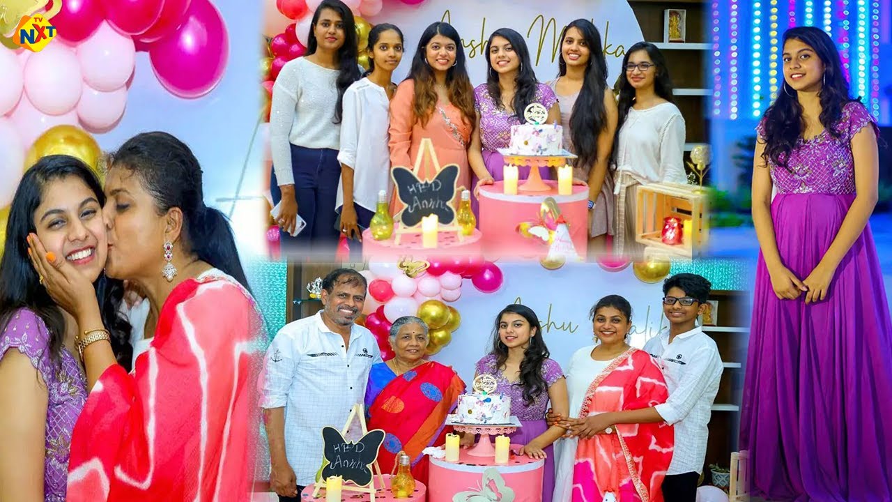 Roja Selvamani's Daughter Anshu Malika 18th Birthday Celebrations | RK Selvamani | TVNXT Telugu