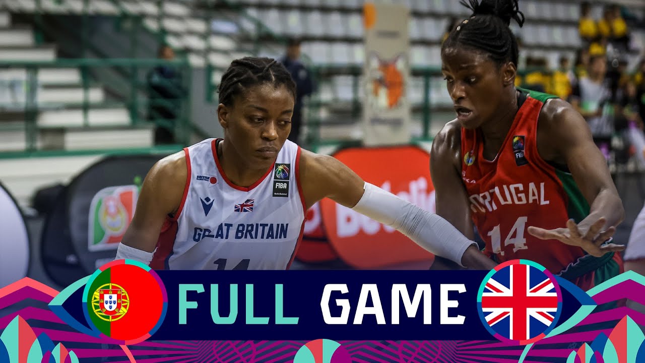 Portugal v Great Britain | Full Basketball Game | FIBA Women's EuroBasket 2023 Qualifiers
