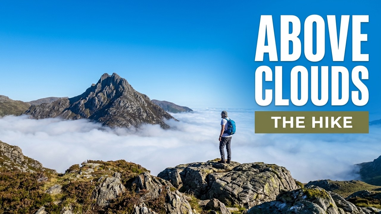 Pen Yr Ole Wen Hike | Epic Cloud Inversion & Snowdonia Views 4K