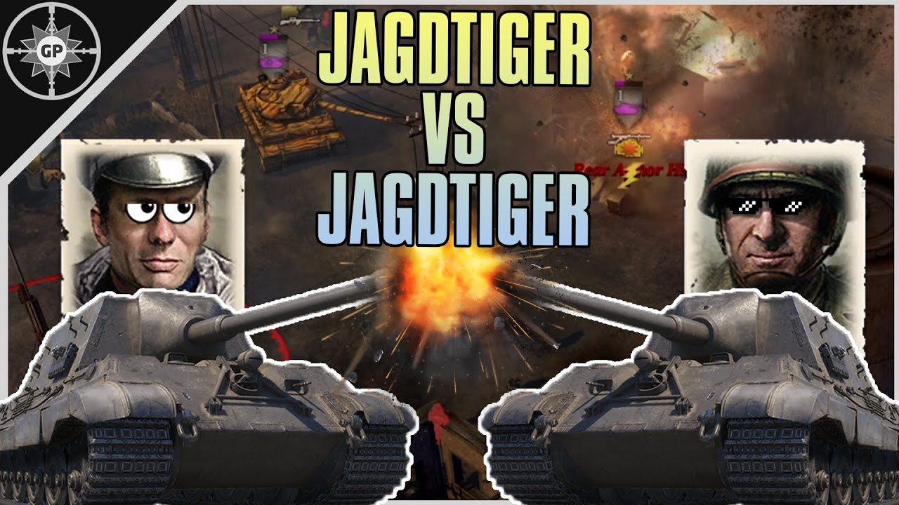 Jagdtiger vs Jagdtiger | 4v4 Essen Steelworks | CoH2 Cast #114