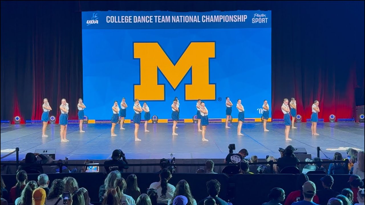 University of Michigan Dance Team Jazz 2025