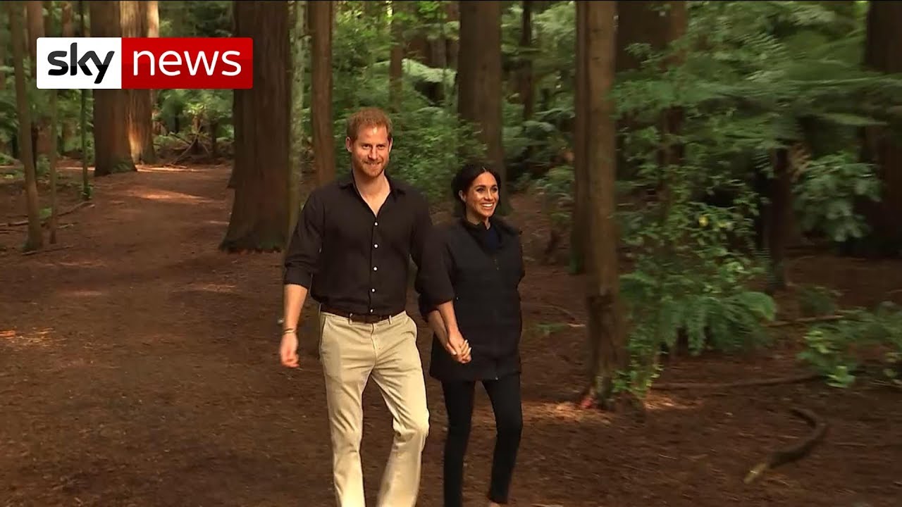 Prince Harry and Meghan visit New Zealand’s North Island