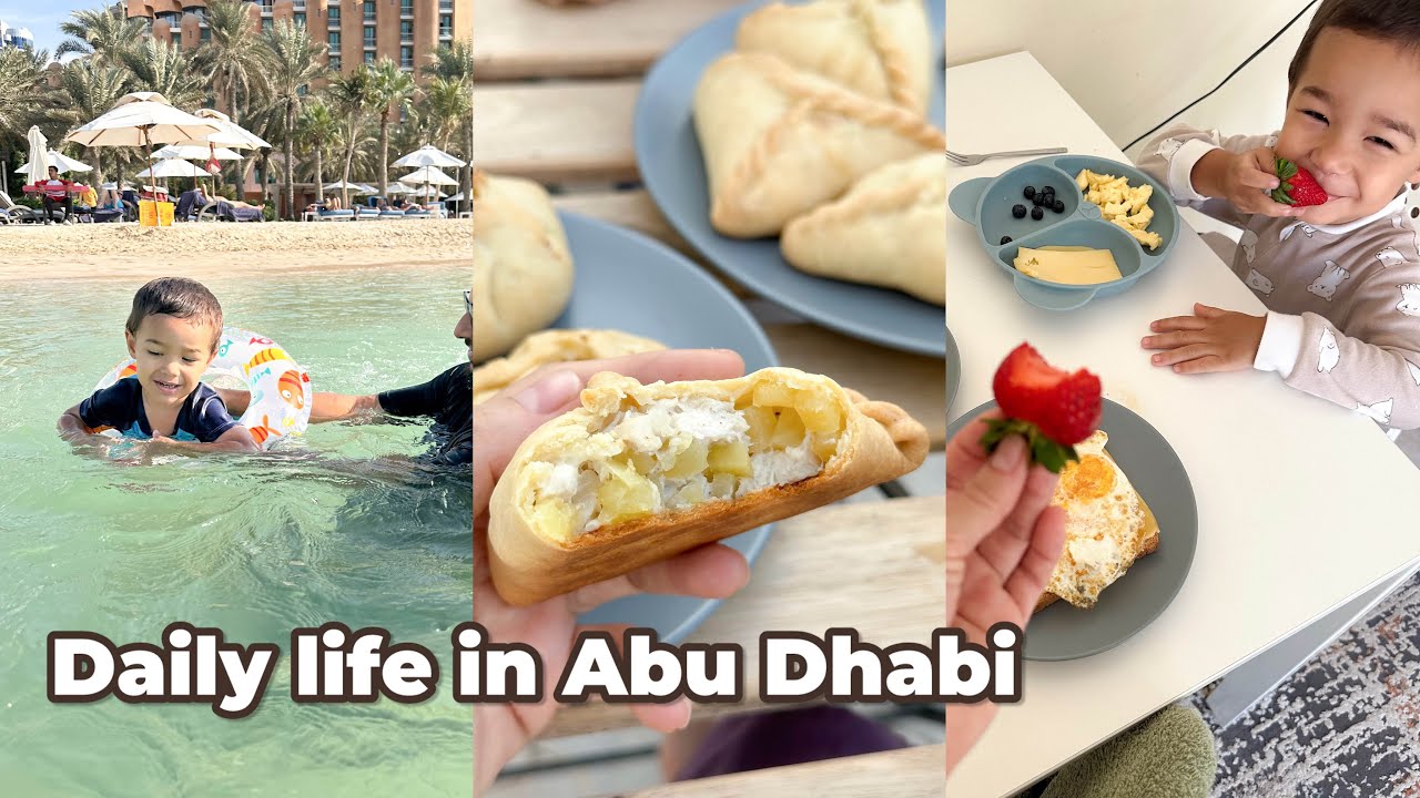 Life in Abu Dhabi With Our Toddler | Settling Back After India Trip | Mom Vlog