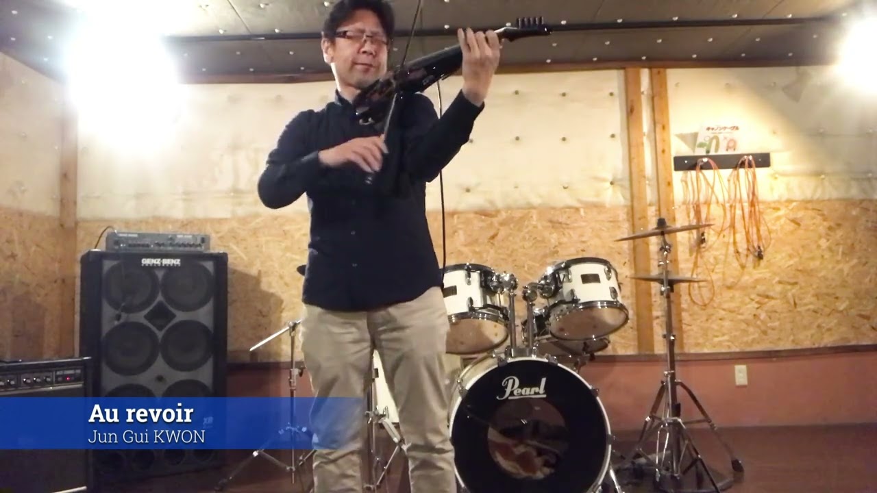 Jazz violin solo « Au revoir » (JG KWON)