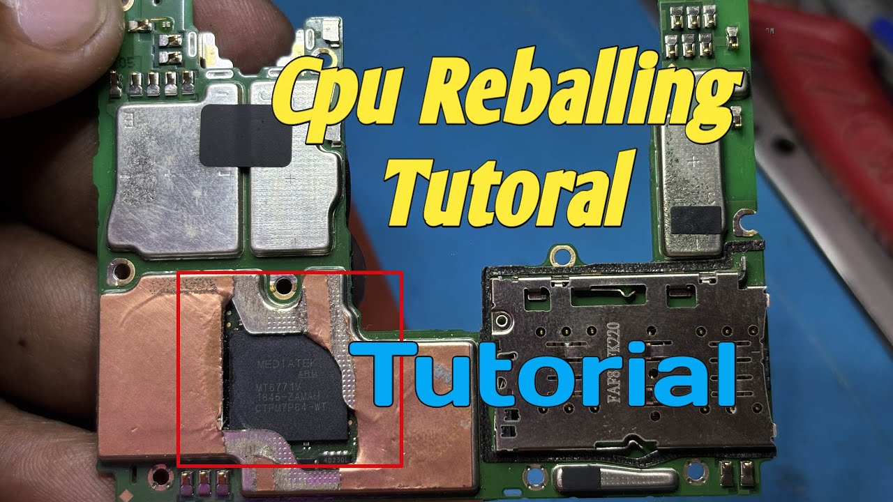 CPU Reballing tutorial | #CPUReballing | Mvl Solution