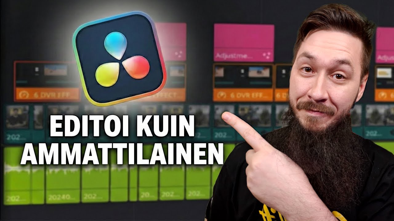 NÄIN EDITOIT Sun ensimmäisen videon NOPEASTI JA HELPOSTI