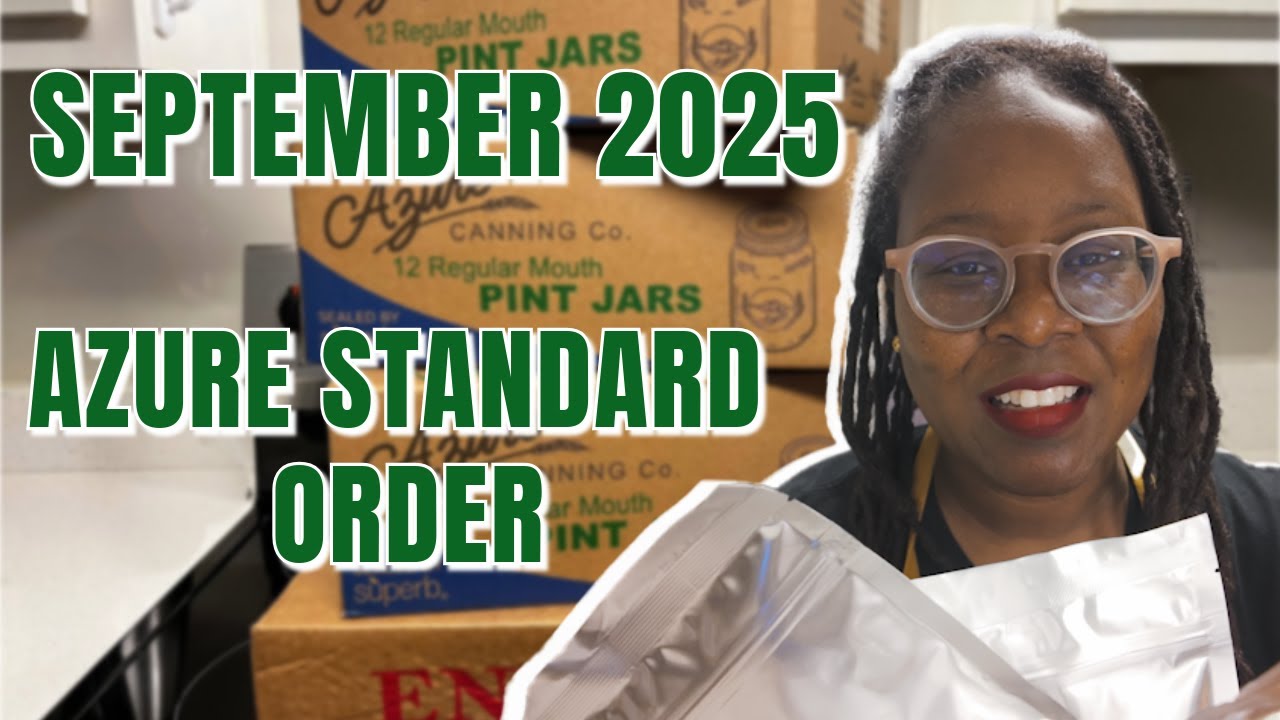 September Azure Standard Pickup | New-to-Me Herbs, Canning Jars & More