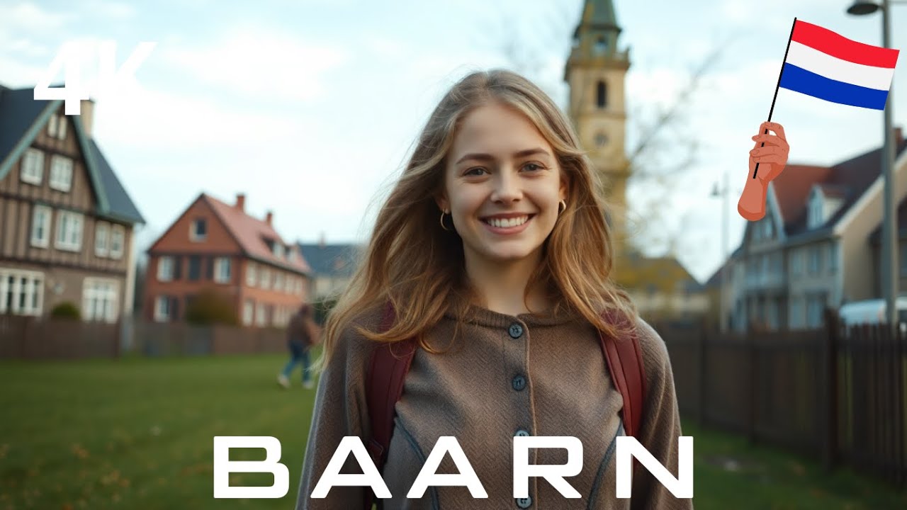 🇳🇱 Baarn 4K Walking / The Netherlands /  The Dutch Town with a Royal Touch