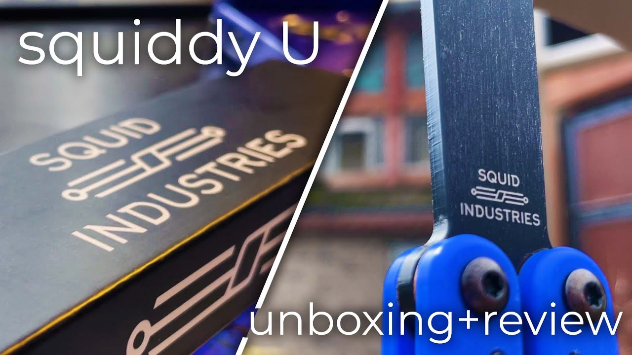 ITS BLUE // Squiddy-U Unboxing & Review (Squid Industries)
